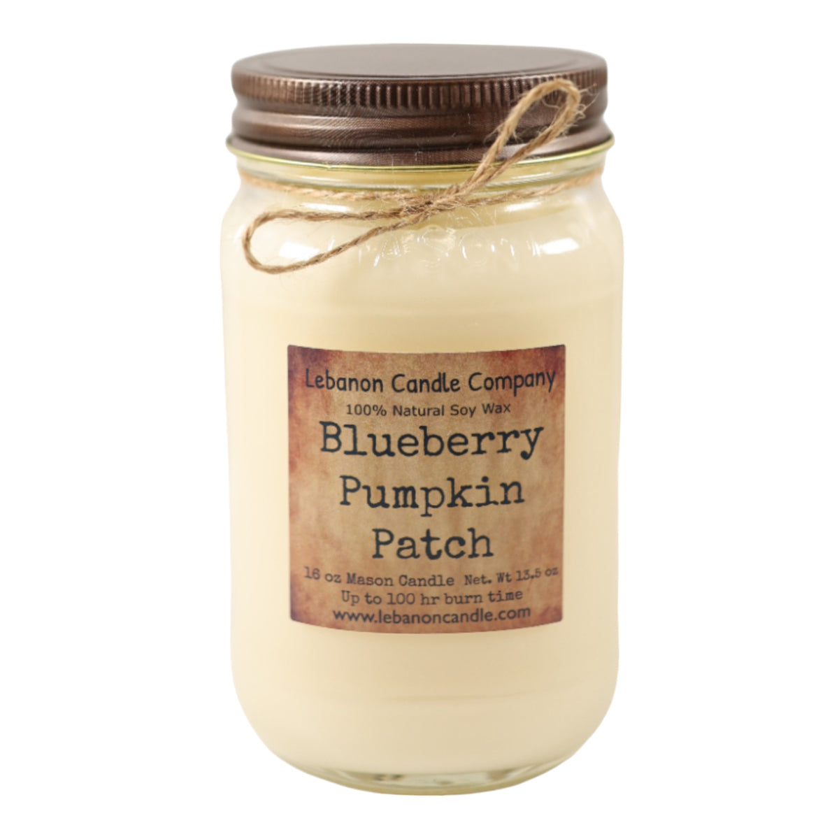 Blueberry pumpkin offers patch candle