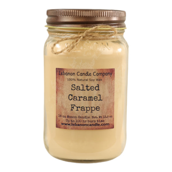 Salted Caramel Frappe Candle