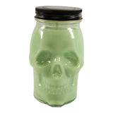 Mountain Dew Scented Skull Candle