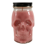 Doctor Pepper Scented Skull Candle