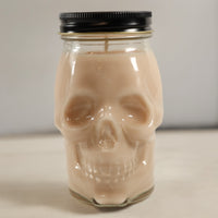 Library Scented Skull Candle