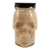 Library Scented Skull Candle