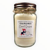 Crazy Busy Mama Exclusive Coconut Snowball Candle