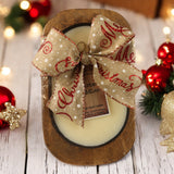 Christmas Cuddles Scented Dough Bowl Candle