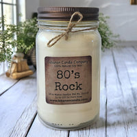 80's Rock Candle