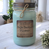 Baja Cactus Flower Candle