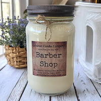 Barber Shop Candle