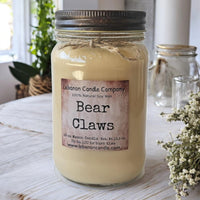 Bear Claws Candle