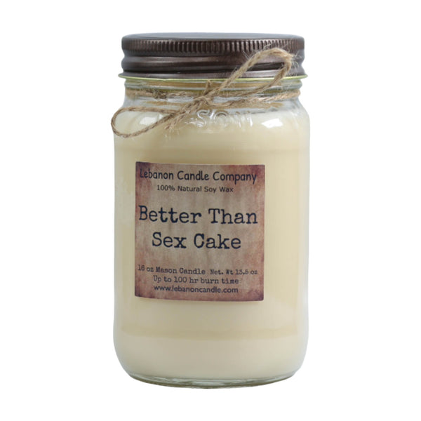 Better Than Sex Cake Candle