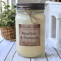 Bourbon & Coconut Candle