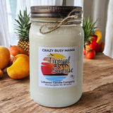 Crazy Busy Mama Exclusive Tropical Sunrise Candle