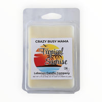 Crazy Busy Mama Exclusive Tropical Sunrise Wax Melt