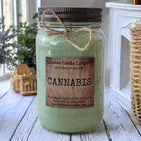 Cannabis Candle