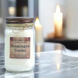 Champagne Toasts Candle