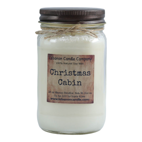 Christmas Cabin Candle