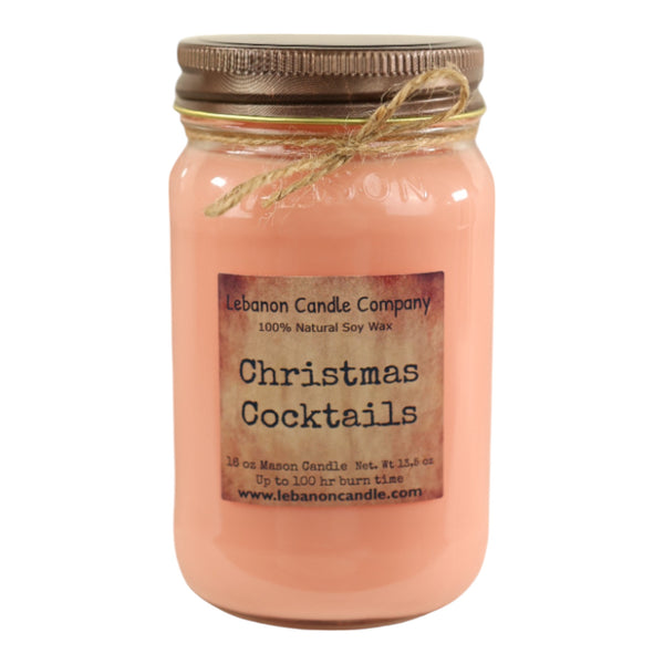 Christmas Cocktails Candle