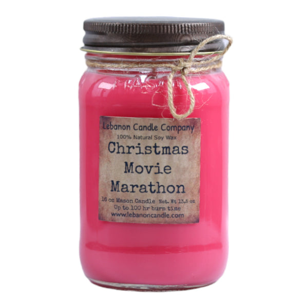 Christmas Movie Marathon Candle