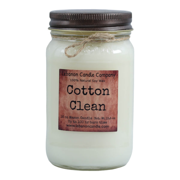 Cotton Clean Candle