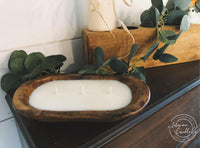 Cinnamon Sticks Scented Dough Bowl Candle