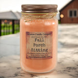 Fall Porch Sitting Candle