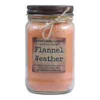 Flannel Weather Candle