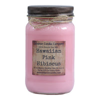 Hawaiian Pink Hibiscus Candle