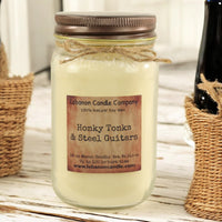 Honky Tonks & Steel Guitars Candle