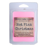 Hot Pink Christmas Wax Melt