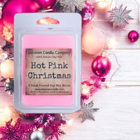 Hot Pink Christmas Wax Melt