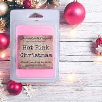 Hot Pink Christmas Wax Melt