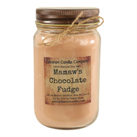 Mamaws Chocolate Fudge Candle