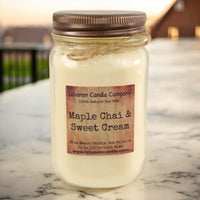 Maple Chai & Sweet Cream Candle