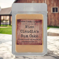 Miss Claudia’s Rum Cake Wax Melt