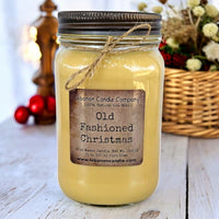 Old Fashioned Christmas Candle