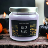 Black Magic Double Wick Candle