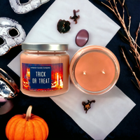 Trick or Treat Double Wick Candle