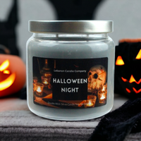 Halloween Night Double Wick Candle