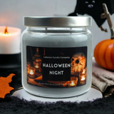 Halloween Night Double Wick Candle