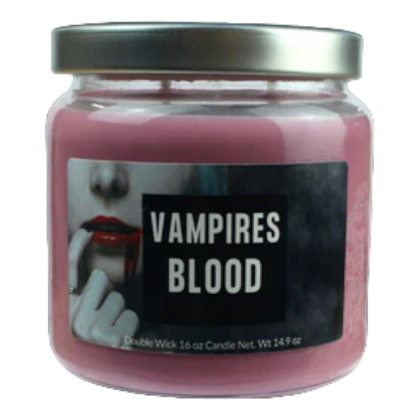 Vampires Blood Double Wick Candle