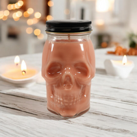 Hocus Pocus Scented Skull Candle