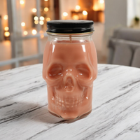 Hocus Pocus Scented Skull Candle