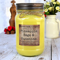 Pineapple Sage & Sunshine Candle