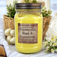 Pineapple Sage & Sunshine Candle