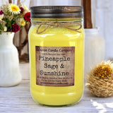 Pineapple Sage & Sunshine Candle