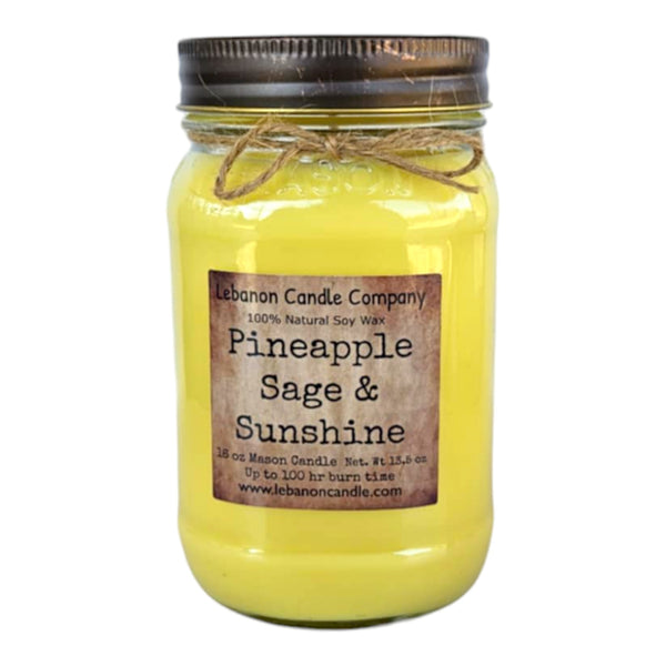 Pineapple Sage & Sunshine Candle