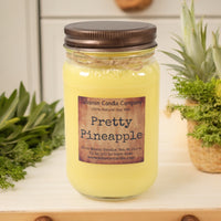 Pretty Pineapple Candle