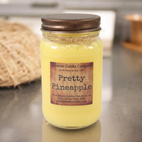 Pretty Pineapple Candle