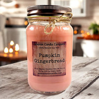 Pumpkin Gingerbread Candle