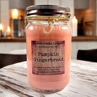 Pumpkin Gingerbread Candle