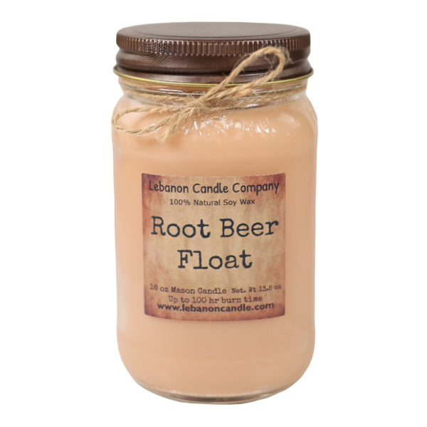 Root Beer Float Candle